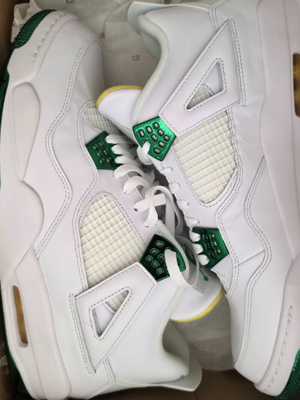 *RARE + MINT Condition* Nike Air Jordan IV NRG Golf "The Masters Tournament" - Picture 3 of 6